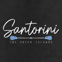 Santorini Greece Greek Flag Holiday Souvenir Beanie