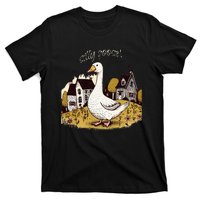 Silly Goose Gift For Her Funny Goose Trendy Clothing T-Shirt