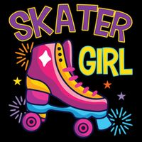 Skater Girl Graphic Roller Skates Inline Skating Skate Sport Cool Gift Impact Tech Backpack