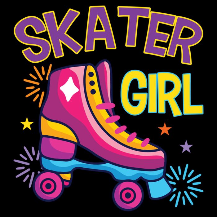 Skater Girl Graphic Roller Skates Inline Skating Skate Sport Cool Gift Impact Tech Backpack