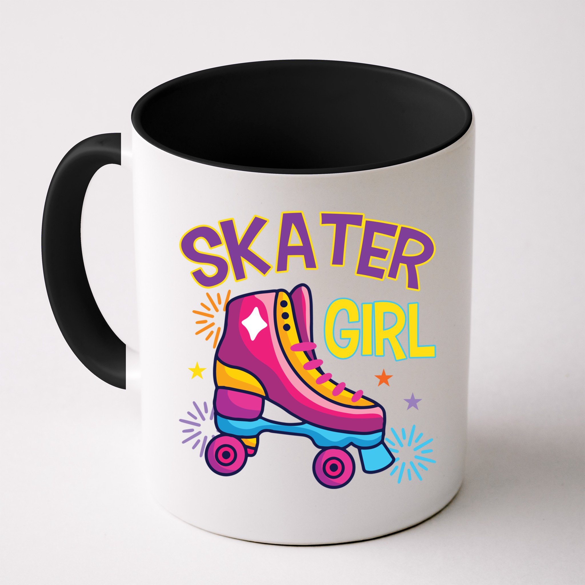 Skater Girl Graphic Roller Skates Inline Skating Skate Sport Cool Gift Mug