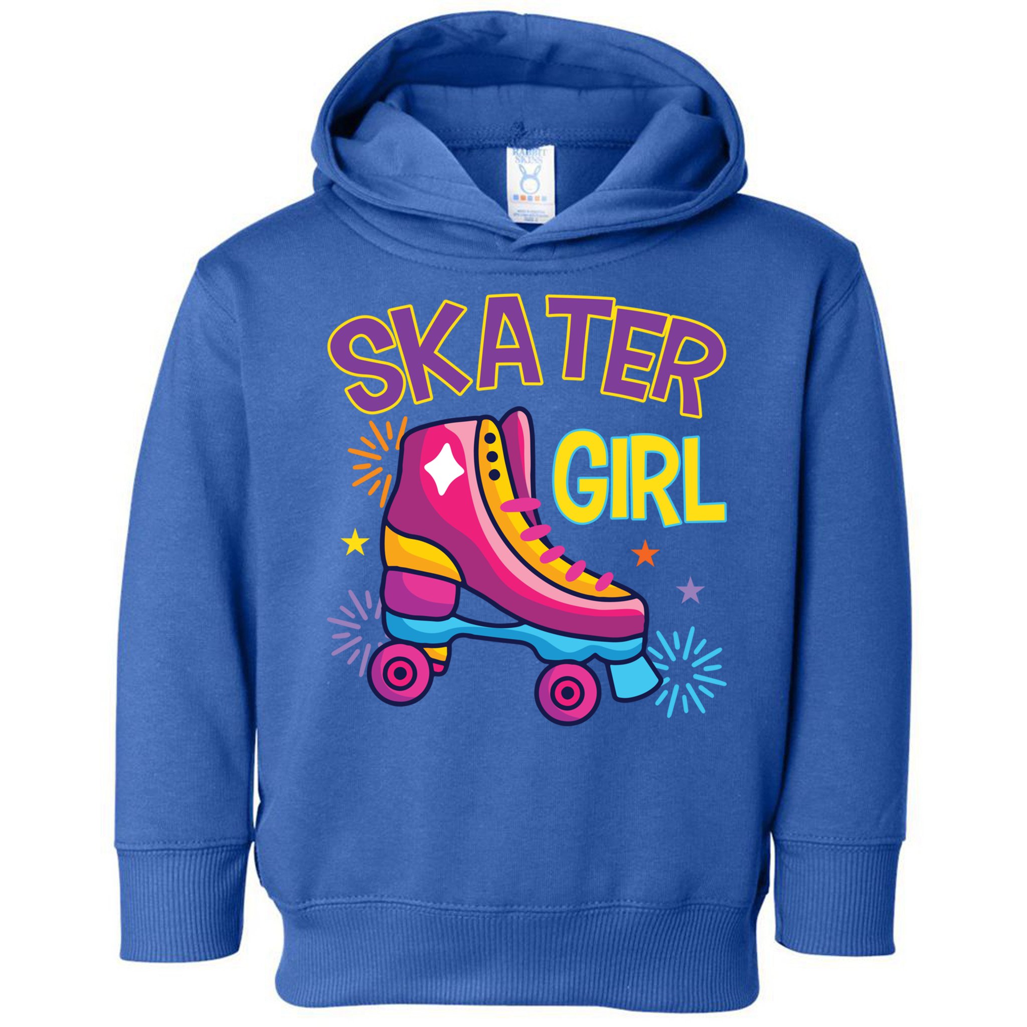 Skater Girl Graphic Roller Skates Inline Skating Skate Sport Cool Gift Toddler Hoodie