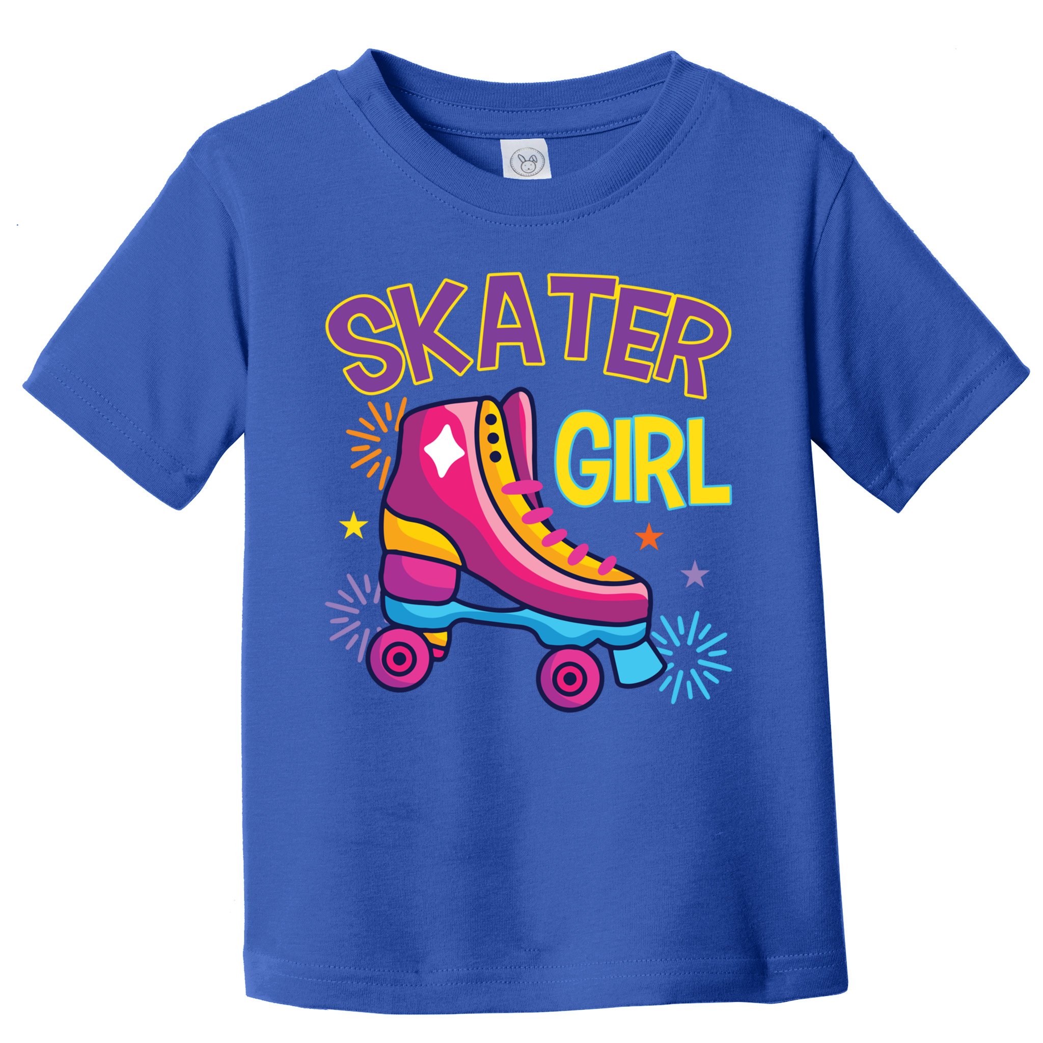 Skater Girl Graphic Roller Skates Inline Skating Skate Sport Cool Gift Toddler T-Shirt