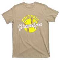 Softball Grandpa Grandfather Fathers Day T-Shirt