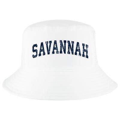 Savannah Georgia Ga Vintage Sports Design Cool Comfort Performance Bucket Hat