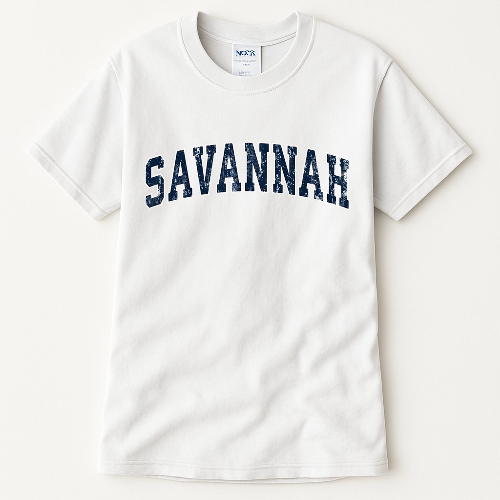 Savannah Georgia Ga Vintage Sports Design Tall T-Shirt