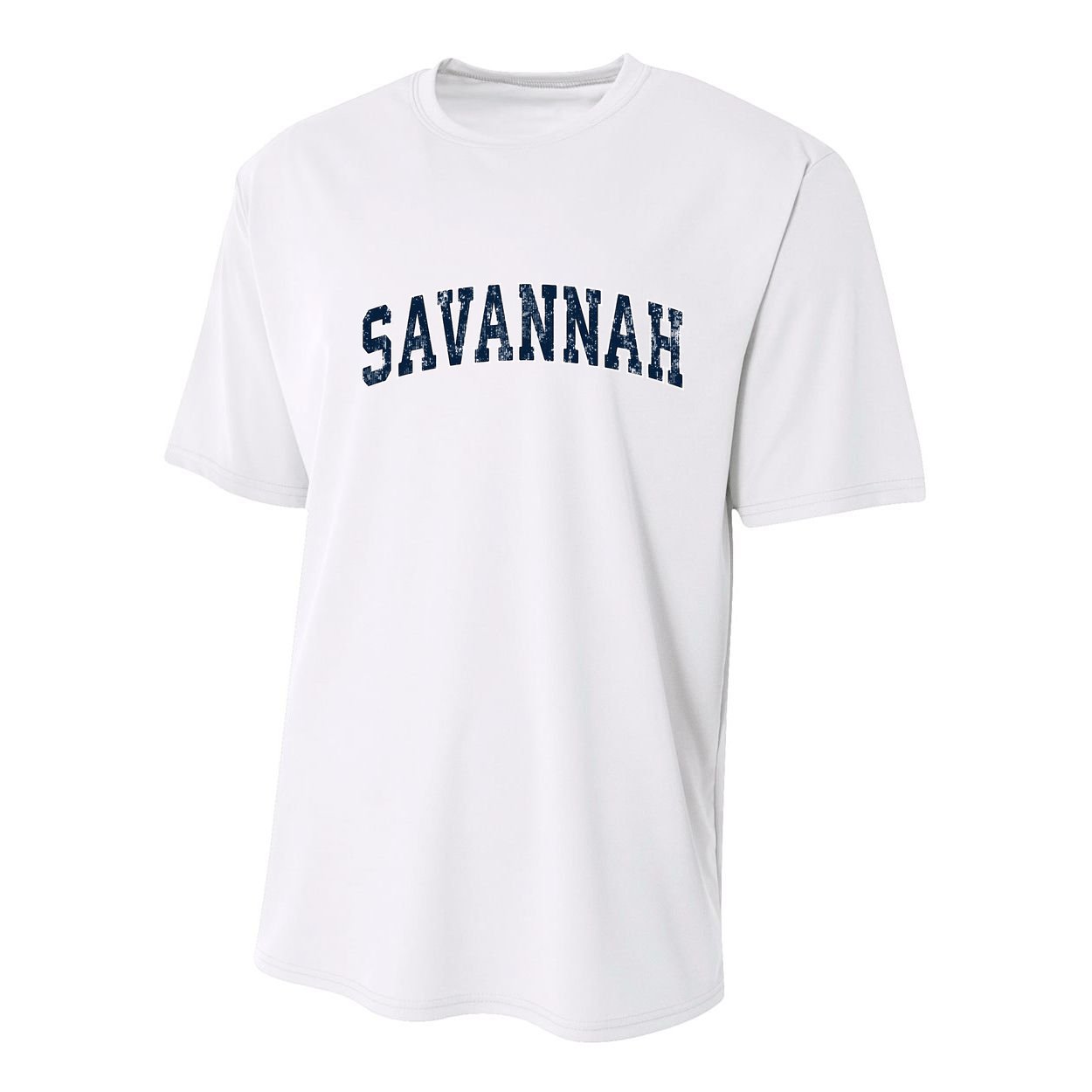 Savannah Georgia Ga Vintage Sports Design Youth Performance Sprint T-Shirt