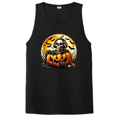 Skeleton Gamer Gaming Controller Halloween Gamer Skeleton Gift PosiCharge Competitor Tank