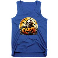 Skeleton Gamer Gaming Controller Halloween Gamer Skeleton Gift Tank Top