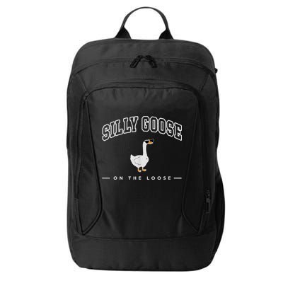Silly Goose Goose On The Loose Funny Silly Goose University City Backpack
