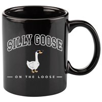 Silly Goose Goose On The Loose Funny Silly Goose University 11oz C Handle Ceramic Mug