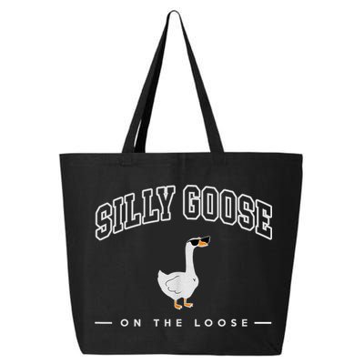 Silly Goose Goose On The Loose Funny Silly Goose University 25L Jumbo Tote