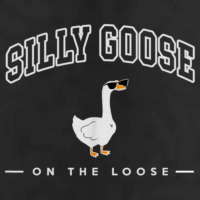 Silly Goose Goose On The Loose Funny Silly Goose University 25L Jumbo Tote