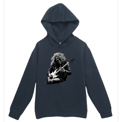 Skeleton Guitar Guy Rock And Roll Band Rock On Gift Urban Pullover Hoodie