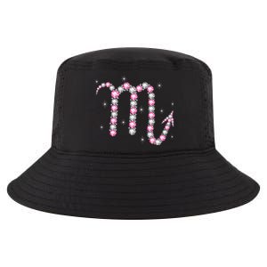 Scorpio Great Gift Astrology Birthday Pink Diamond Gift Cool Comfort Performance Bucket Hat