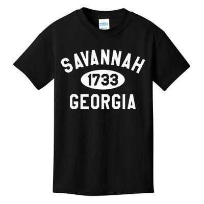 Savannah Georgia Ga Souvenirs Kids T-Shirt