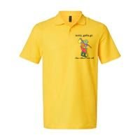 Sorry Gotta Go The Vibes Are Off Softstyle Adult Sport Polo