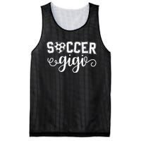 Soccer Gigi Grandma Sport Lover Birthday MotherS Day Mesh Reversible Basketball Jersey Tank