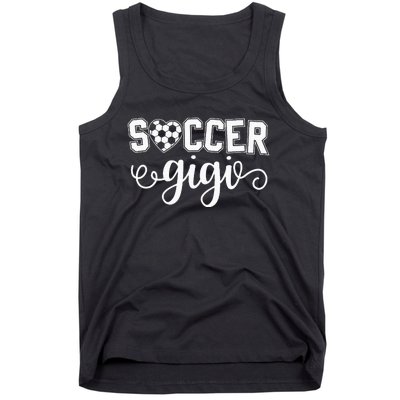 Soccer Gigi Grandma Sport Lover Birthday MotherS Day Tank Top