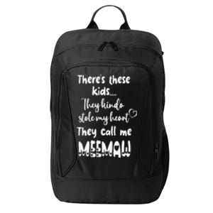 Special Grandma Grandmother These Call Me MeeMaw City Backpack