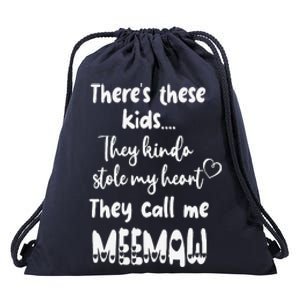 Special Grandma Grandmother These Call Me MeeMaw Drawstring Bag