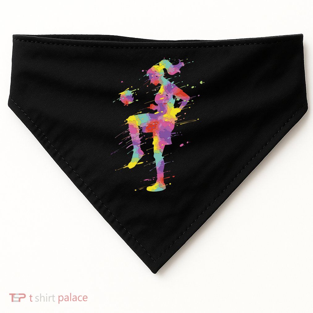 Soccer Girl Gift USA-Made Doggie Bandana