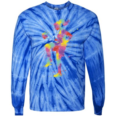 Soccer Girl Gift Tie-Dye Long Sleeve Shirt