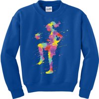 Soccer Girl Gift Kids Sweatshirt