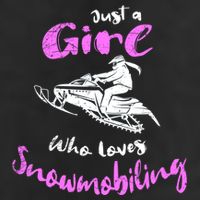 Snowmobile Girl Gift I Just A Girl Who Loves Snowmobiling Great Gift Cool Comfort Performance Bucket Hat