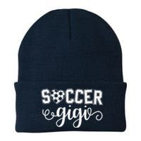 Soccer Gigi Grandma Sport Lover Birthday MotherS Day Knit Cap Winter Beanie