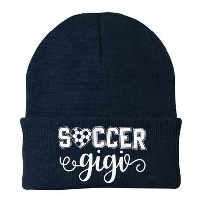 Soccer Gigi Grandma Sport Lover Birthday MotherS Day Knit Cap Winter Beanie