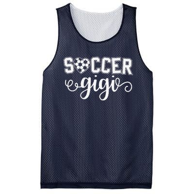 Soccer Gigi Grandma Sport Lover Birthday MotherS Day Mesh Reversible Basketball Jersey Tank