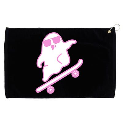 Skateboarding Ghost Great Gift Grommeted Golf Towel