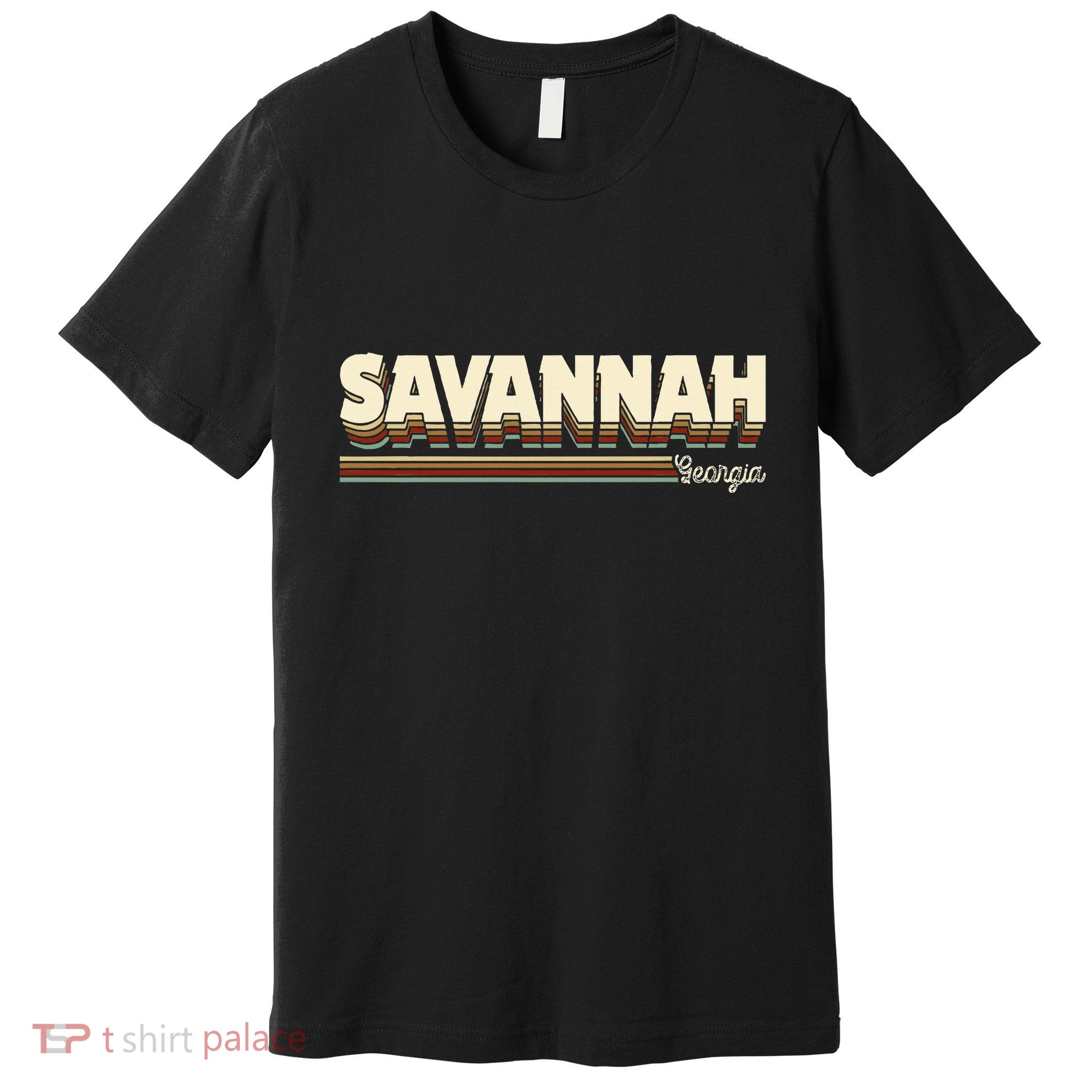 Savannah Georgia Ga Gifts Souvenirs Premium T-Shirt