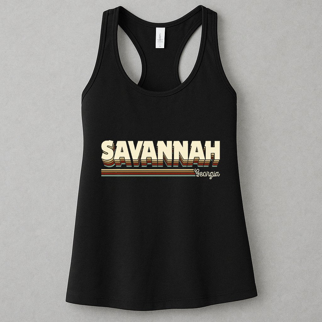 Savannah Georgia Ga Gifts Souvenirs Womens Tank Top