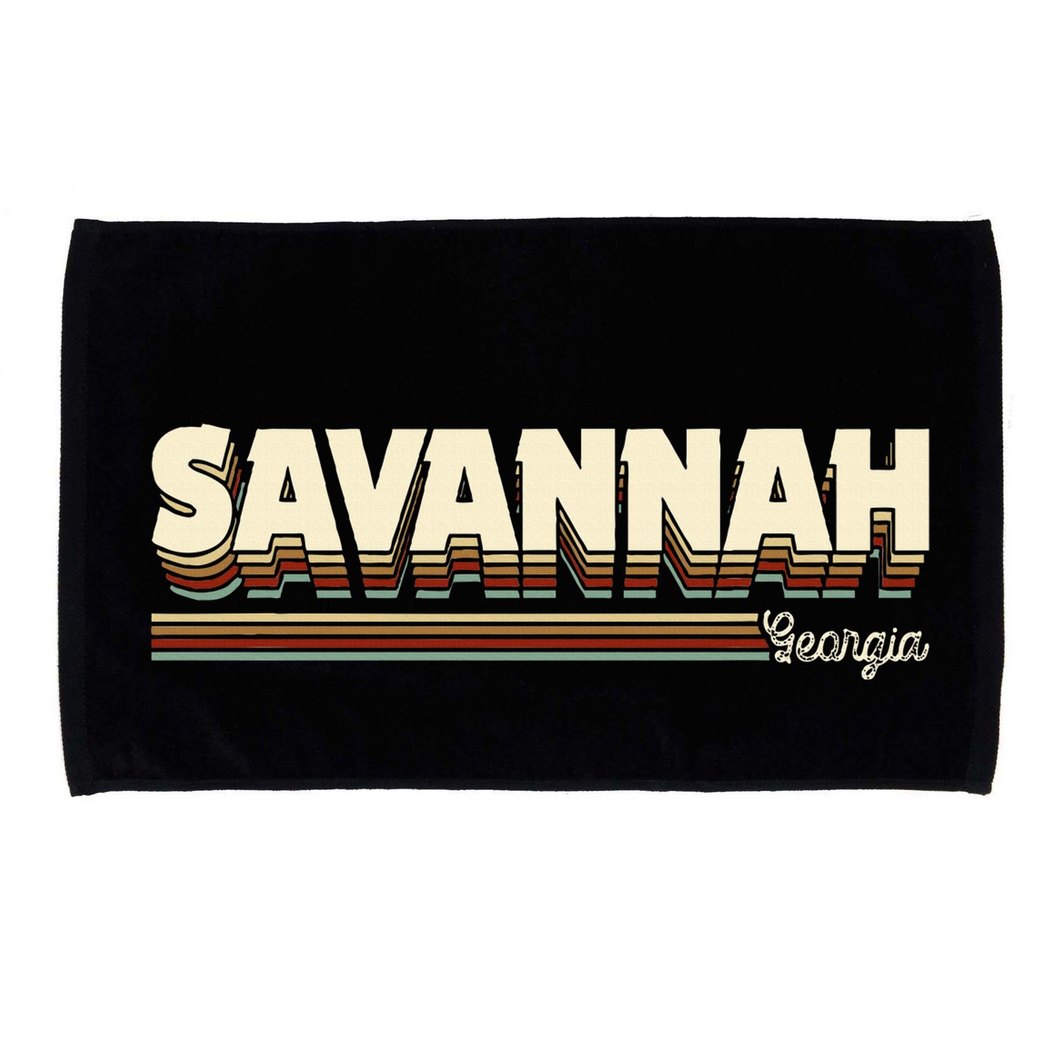 Savannah Georgia Ga Gifts Souvenirs Microfiber Hand Towel