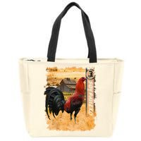 Soy Gallero Gamefowl Rooster Cockfighting Enthusiast Zip Tote Bag