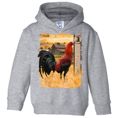 Soy Gallero Gamefowl Rooster Cockfighting Enthusiast Toddler Hoodie
