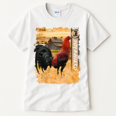 Soy Gallero Gamefowl Rooster Cockfighting Enthusiast Tall T-Shirt