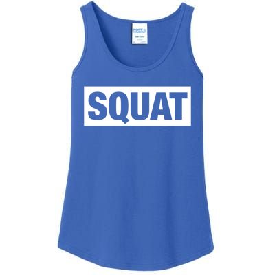 Squat Gym Gift Ladies Essential Tank