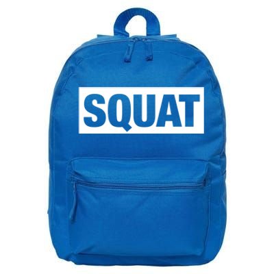 Squat Gym Gift 16 in Basic Backpack