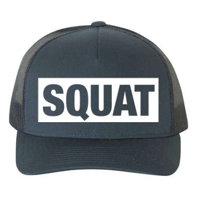 Squat Gym Gift Yupoong Adult 5-Panel Trucker Hat