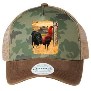 Soy Gallero Gamefowl Rooster Cockfighting Enthusiast Legacy Tie Dye Trucker Hat