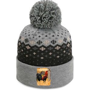 Soy Gallero Gamefowl Rooster Cockfighting Enthusiast The Baniff Cuffed Pom Beanie