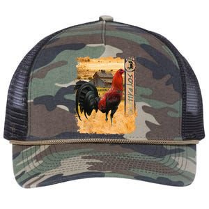 Soy Gallero Gamefowl Rooster Cockfighting Enthusiast Retro Rope Trucker Hat Cap