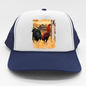 Soy Gallero Gamefowl Rooster Cockfighting Enthusiast Trucker Hat