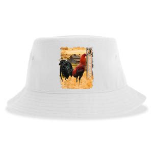 Soy Gallero Gamefowl Rooster Cockfighting Enthusiast Sustainable Bucket Hat