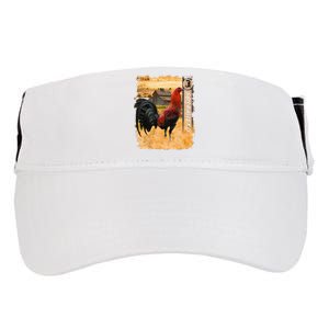 Soy Gallero Gamefowl Rooster Cockfighting Enthusiast Adult Drive Performance Visor