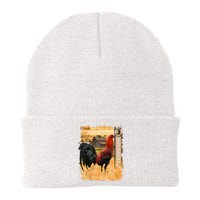 Soy Gallero Gamefowl Rooster Cockfighting Enthusiast Knit Cap Winter Beanie