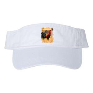 Soy Gallero Gamefowl Rooster Cockfighting Enthusiast Valucap Bio-Washed Visor